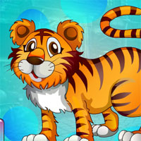 Free online html5 games - G4K Winsome Tiger Escape game - WowEscape 