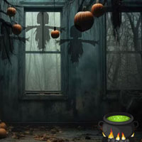 Free online html5 games - Girl Escape From Spooky House HTML5 game - WowEscape 