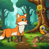 Free online html5 escape games - G2R Fox Getting Very Hungry