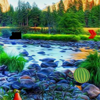 Free online html5 games - Natural Scenery Fun Escape  game - WowEscape 