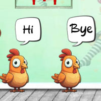 Free online html5 escape games - 8B Find Cute Hen Grandma