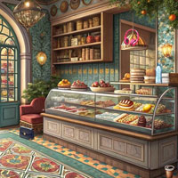 Free online html5 escape games - Panic at the Pastry
