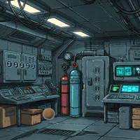 Free online html5 games -  Space Time Hacker Escape game 