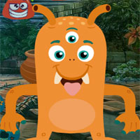 Free online html5 games - G4K Three Eyed Yellow Creature Escape game - WowEscape 