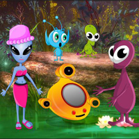 Free online html5 games - Escape Of Extraterrestrial Girl Escape game 