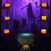 Free online html5 games - Wowescape Halloween Gothic Forest Escape game - WowEscape 