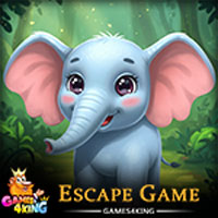Free online html5 escape games - Young Elephant Escape Game