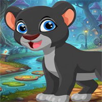 Free online html5 escape games - Strong Panther Escape