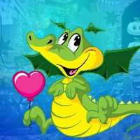 Free online html5 games - G4K Amour Dragon Escape game - WowEscape 