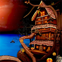 Free online html5 games - NsrEscapeGames Halloween Bone Magic game - WowEscape 