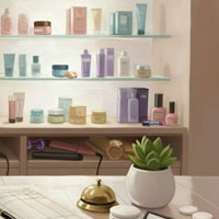 Free online html5 escape games - Blush and Brushes