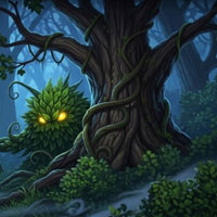 Free online html5 escape games - Hidden Forest Monster Escape Game