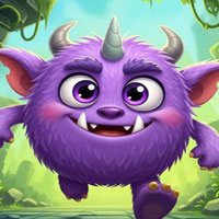 Free online html5 escape games - G4K Purple Creature Escape