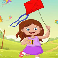 Free online html5 escape games - Festival Kite Girl Escape