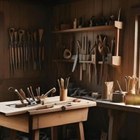 Free online html5 escape games - Carpentry Workshop Escape