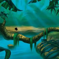 Free online html5 games - FunEscapeGames Dark Hidden Jungle Escape game - WowEscape 