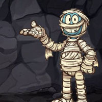 Free online html5 games - Halloween Mummy Cave Escape HTML5 game 