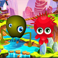 Free online html5 escape games - Candyland Alien Escape HTML5