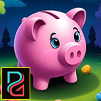 Free online html5 games - Pink Piggy Bank Rescue game 