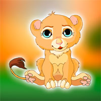 Free online html5 escape games - Save the Stuck Lion Cub