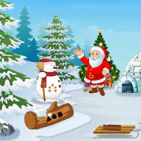 Free online html5 games - Christmas Find The Santa Stick game - WowEscape 