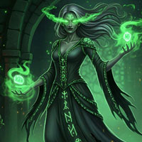 Free online html5 escape games - Banshee Shadow Magic Queen Escape