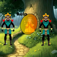 Free online html5 games - Wow Rescue The Trapped Queen game 