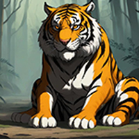 Free online html5 escape games - Aged Tiger Rescue Game