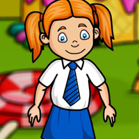 Free online html5 games -  School Girl from Ice Cream Shop game - WowEscape 