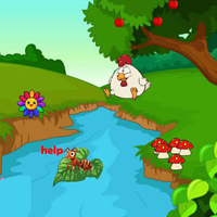 Free online html5 escape games - Wow Help River Stuck Ant