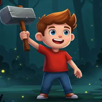 Free online html5 escape games - G4K Hammer Boy Rescue