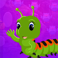 Free online html5 games - G4K Green Worm Escape Game game - WowEscape 