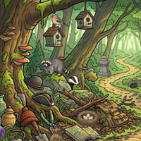 Free online html5 escape games - Forest Discoveries