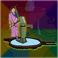 Free online html5 games - G2J Handover The Pot To The Lady game 