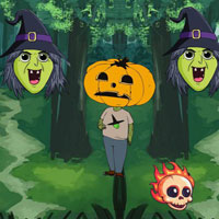 Free online html5 escape games - G2R Pumpkin Boy Reach The House