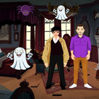 Free online html5 escape games - Buddies Get Ghost Treasure