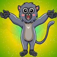 Free online html5 games - G2J Dusky Leaf Monkey Escape game - WowEscape 