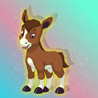 Free online html5 escape games - G2J Rescue The Little Funny Foal