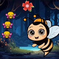 Free online html5 escape games - Baby Bee Reaches Hive
