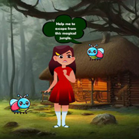 Free online html5 escape games - G2R Young Girl Escaped Magical Jungle