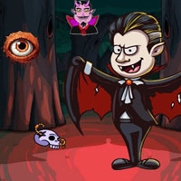 Free online html5 games - Wow Horrifying Dracula Land Escape game 