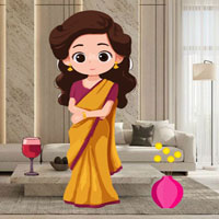 Free online html5 escape games - Woman Discovers Diamond Necklace