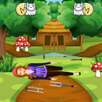 Free online html5 escape games - Wow Help Fell Down Handicap Girl