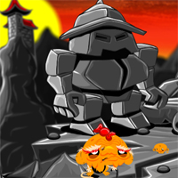 Free online html5 games - MonkeyHappy Monkey Go Happy Stage 174 game 