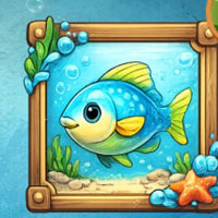 Free online html5 escape games - Find Little Shark Finley