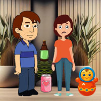 Free online html5 escape games - Couple Ready To Parents Meeting