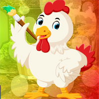 Free online html5 games - Games4King Colorist Hen Escape game 