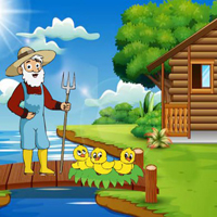 Free online html5 escape games - Wow Farmer Searching Chick Mom