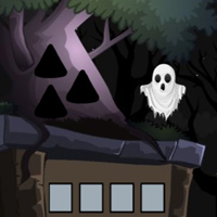 Free online html5 games - G2M Spooky Night Escape Ghostly Gate game - WowEscape 