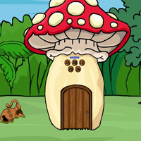 Free online html5 games - G2J Mushroom Forest House Escape game - WowEscape 